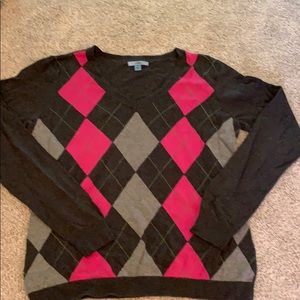 Argyle sweater
